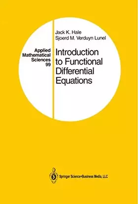 Couverture du produit · Introduction to Functional Differential Equations (Applied Mathematical Sciences)