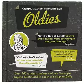 Couverture du produit · Quips, Quotes & Retorts for Oldies