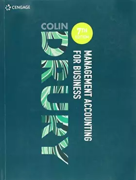 Couverture du produit · Management Accounting for Business