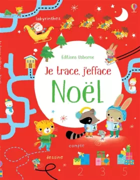 Couverture du produit · Je trace, j'efface - Noël