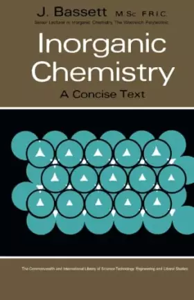 Couverture du produit · Inorganic Chemistry: A Concise Text