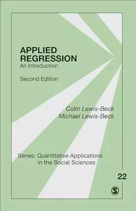 Couverture du produit · Applied Regression: An Introduction (Quantitative Applications in the Social Sciences)