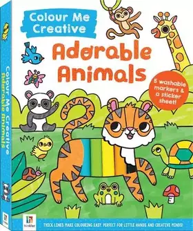 Couverture du produit · Colour Me Creative: Adorable Animals