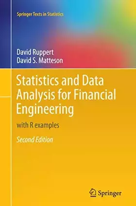 Couverture du produit · Statistics and Data Analysis for Financial Engineering: with R examples (Springer Texts in Statistics)