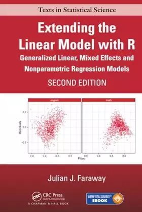 Couverture du produit · Extending the Linear Model with R (Texts in Statistical Science)