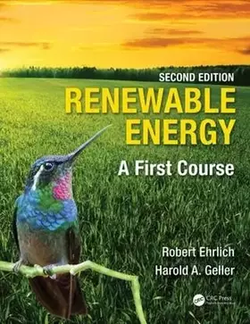 Couverture du produit · Renewable Energy: A First Course