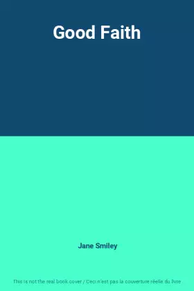 Couverture du produit · Good Faith