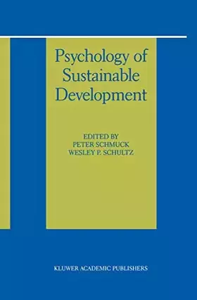 Couverture du produit · Psychology of Sustainable Development