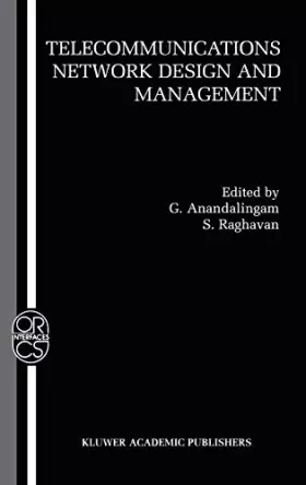 Couverture du produit · Telecommunications Network Design and Management