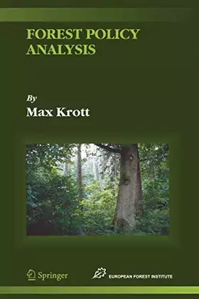 Couverture du produit · Forest Policy Analysis