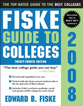 Couverture du produit · Fiske Guide to Colleges, 2008