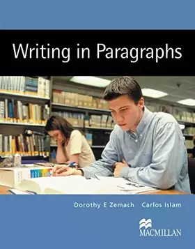 Couverture du produit · WRITING IN PARAGRAPHS