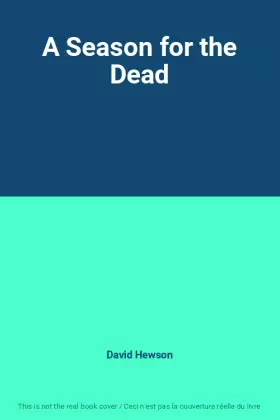 Couverture du produit · A Season for the Dead