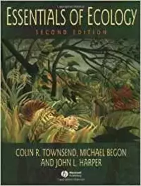 Couverture du produit · Essentials of Ecology