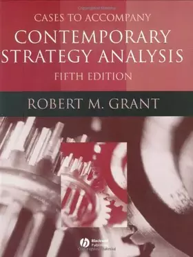 Couverture du produit · Contemporary Strategy Analysis: Cases