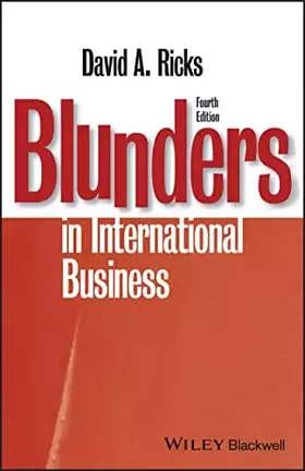 Couverture du produit · Blunders in International Business