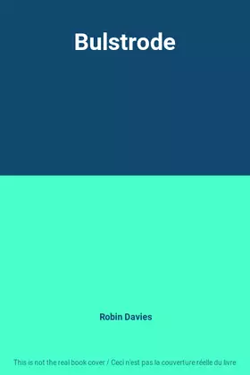 Couverture du produit · Bulstrode