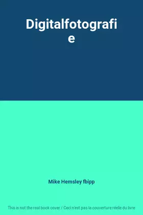 Couverture du produit · Digitalfotografie