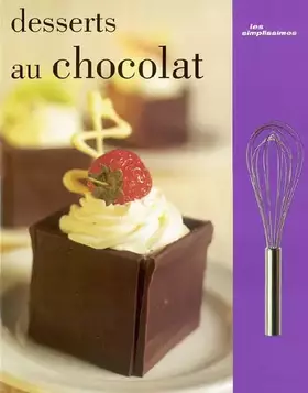 Couverture du produit · Desserts au chocolat
