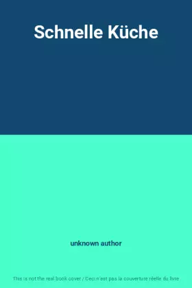 Couverture du produit · Schnelle Küche