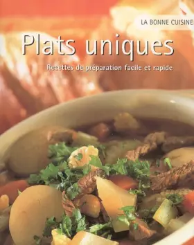 Couverture du produit · Plats uniques