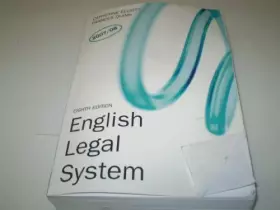 Couverture du produit · English Legal System