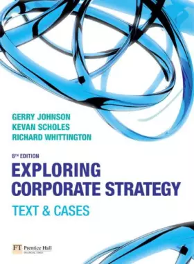 Couverture du produit · Exploring Corporate Strategy: Text and Cases