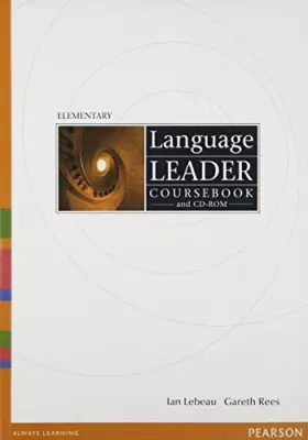 Couverture du produit · Language Leader Elementary Coursebook and CD-Rom Pack.