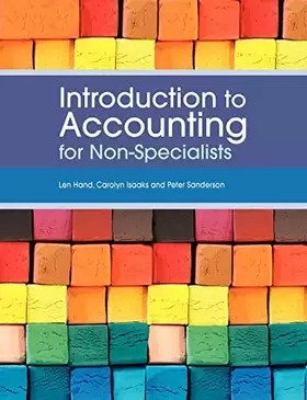 Couverture du produit · Introduction to Accounting for Non-Specialists