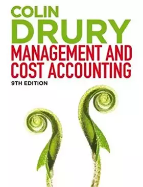Couverture du produit · Cost and Management Accounting