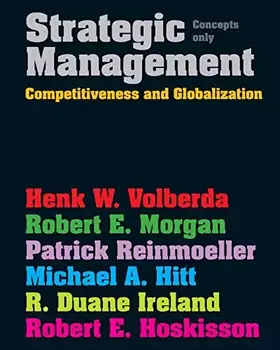 Couverture du produit · Strategic Management: Competitive & Globalisation: Concepts Only