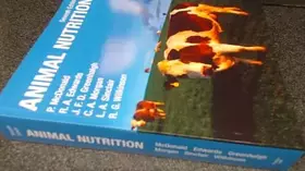 Couverture du produit · Animal Nutrition