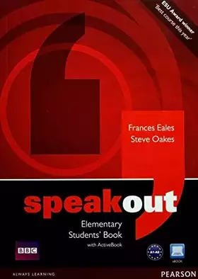 Couverture du produit · Speakout Elementary Students Book and DVD/Active Book Multi-ROM pack