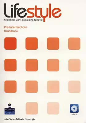 Couverture du produit · LIFESTYLE PRE-INTERMEDIATE WORKBOOK AND WORKBOOK CD PACK