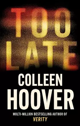 Couverture du produit · Too Late