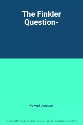 Couverture du produit · The Finkler Question-