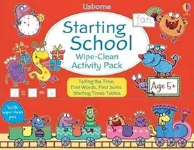 Couverture du produit · Starting School Wipe-Clean Activity Pack
