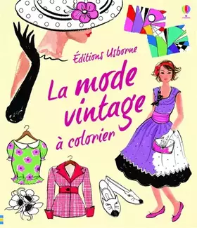 Couverture du produit · La mode rétro à colorier