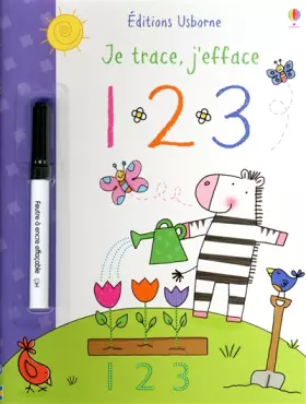 Couverture du produit · Je trace, j'efface - 1-2-3