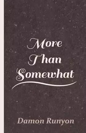 Couverture du produit · More Than Somewhat