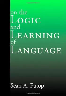 Couverture du produit · On the Logic and Learning of Language