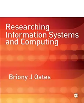 Couverture du produit · Researching Information Systems and Computing