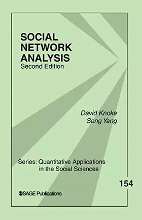 Couverture du produit · Social Network Analysis (Quantitative Applications in the Social Sciences)