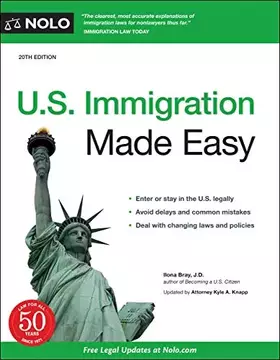 Couverture du produit · U.S. Immigration Made Easy