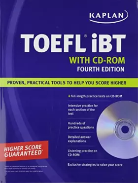 Couverture du produit · Kaplan TOEFL iBT with CD-ROM