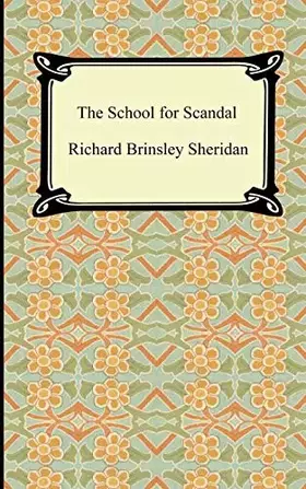 Couverture du produit · The School for Scandal