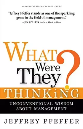 Couverture du produit · What Were They Thinking?