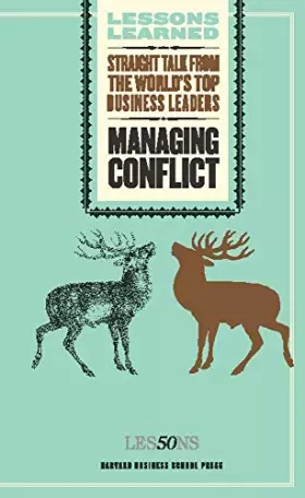Couverture du produit · Managing Conflict