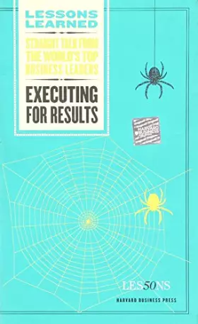Couverture du produit · Executing for Results