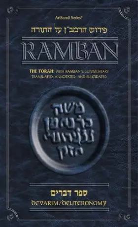 Couverture du produit · Torah With Ramban's Commentary Translated, Annotated, And Elucidated: Devarim/Deuteronomy